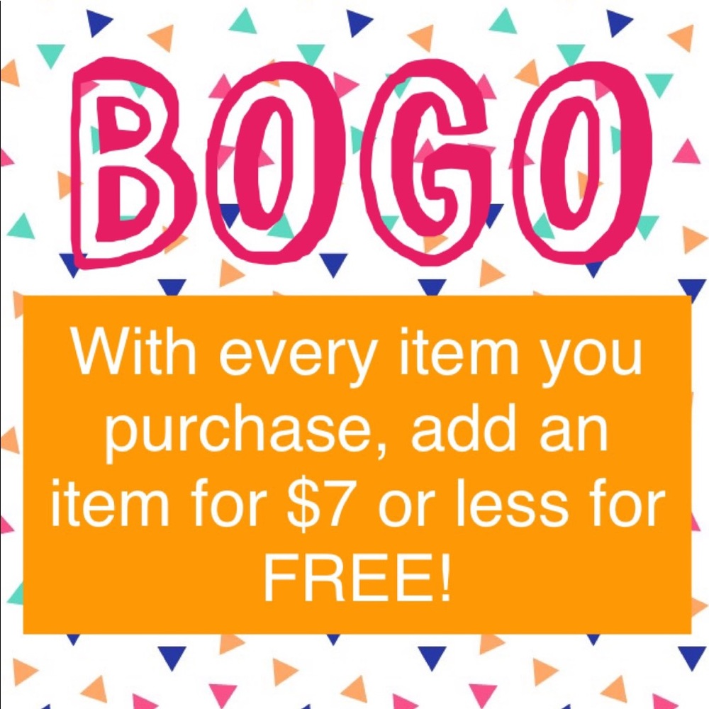 🎉🎉 BOGO SALE! 🎉🎉